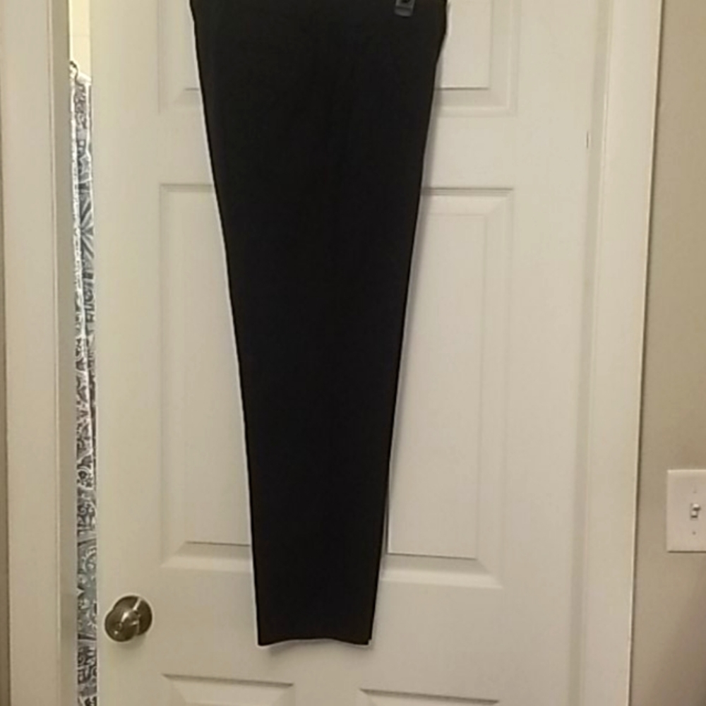 Talbots NWT 16 Curvy navy blue dress pants